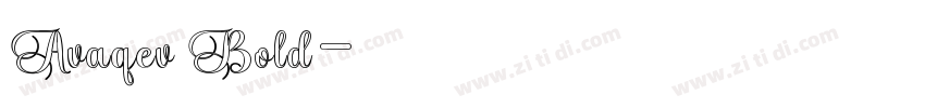 Avaqev Bold字体转换 Avaqev Bold字体转换